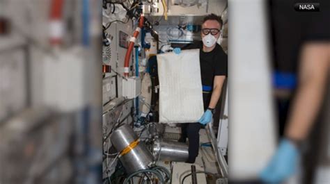 NASA touts breakthrough in recycling astronaut pee and sweat